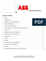 ABB MV SWGR Specification