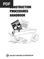 Construction Procedures Handbook