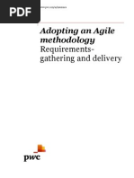 PWC Adopting Agile Methodology