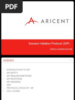 SIP ARICENT Latest 20th Jan