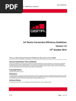 IoT Connection Efficiency Guidelines