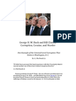 George H. W. Bush and Bill Clinton: Corruption, Cocaine, and Murder