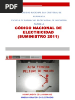 Codigo Nacional de Electricidad - Suministro 2011