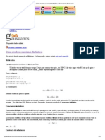 Cómo Resolver Ecuaciones Diofánticas - Gaussianos - Gaussianos