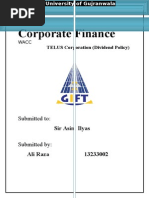 Corporate Finance: Submitted To