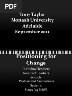 History - DR Tony Taylor Monash Uni and Ac History Writer