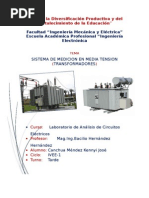 Sistema de Medicion en Media Tension