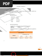 Informe Topográfico