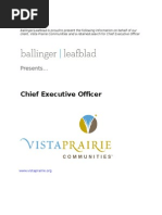 Ballinger Leafblad - CEO Profile - Vista Prairie Communities