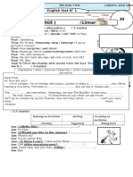 Language (/12marks) :: English Test #1