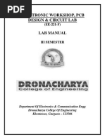 PCB Lab Manual Iiisem Ece PDF