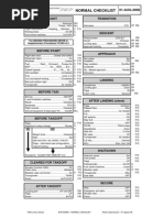 B767 Checklist