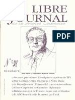 Libre Journal de La France Courtoise N°098