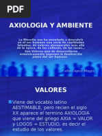 Axiologia y Ambiente