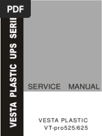 VT-pro 525-625 Service Manual