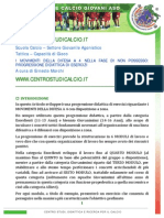 Movimenti Della Difesa A 4 Nella Fase Di Non Possesso: Progressione Didattica Di Esercizi