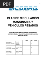 Plan de Circulación Maquinaria Pesada