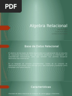 Algebra Relacional BASE DATOS