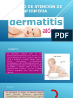 Proceso de Atención de Enfermería de La Dermatitis