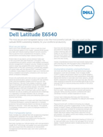 Dell-Latitude E6540 Spec Sheet Fina V2 G13001058