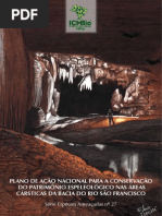 Plano de Ação Nacional para A Conservação Do Patrimonio Espeleologico Nas Areas Carsticas Da Bacia Do Rio Sao Francisco