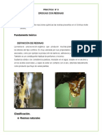 Practica 9: Drogas Con Resinas