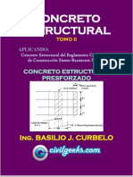 Libro de Concreto Estructural Presforzado TOMO II (Ing. Basilio J. Curbelo)