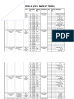 Cable Schedule DG4