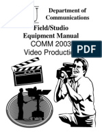 Broadcast Manual (TV) - Video Production