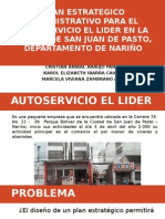 Plan Estrategico Autoservicio El Lider 