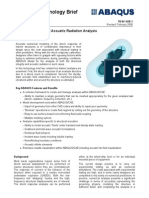 ABAQUS Technology Brief: Shock Response and Acoustic Radiation Analysis