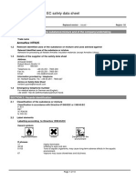 EC Safety Data Sheet: Armaflex HT625