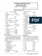 UKK - Bahasa Inggris Kls 3