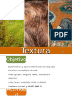 Artes Visuales Texturas