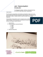 Improvisation Curricula PDF