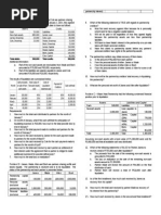 Partnership Liquidation - Seatwork