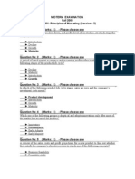 MGT301Fall2008 MidTerm OPKST MGT301 Principles of Marketing