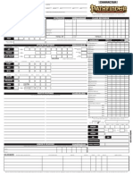 Fillable Character Sheet