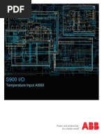 3BDD010426R0201 A en S900 I O Temperature Input AI950