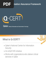 Qatar National Information Assurance Framework Ismael