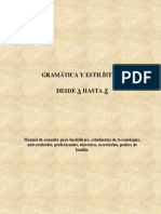 Gramatica y Estilistica