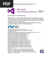 Visual Studio Ultimate 2012