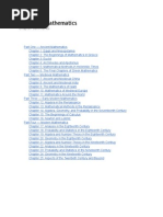 History of Mathematics - Chapter Summaries