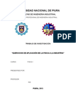 Aplicaciones de La Fisica A La Industria