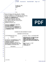 1st Technology LLC v. Rational Enterprises Ltda. Et Al - Document No. 54