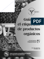 Etiquetado de Productos Organicos