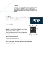 Eurotherm 3216 Controller Operation