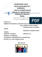 Proyecto Aulico La Universal Grupo 6