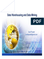 Data Warehousing and Data Mining: Sunil Paudel