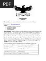 Physical Science Syllabus-2